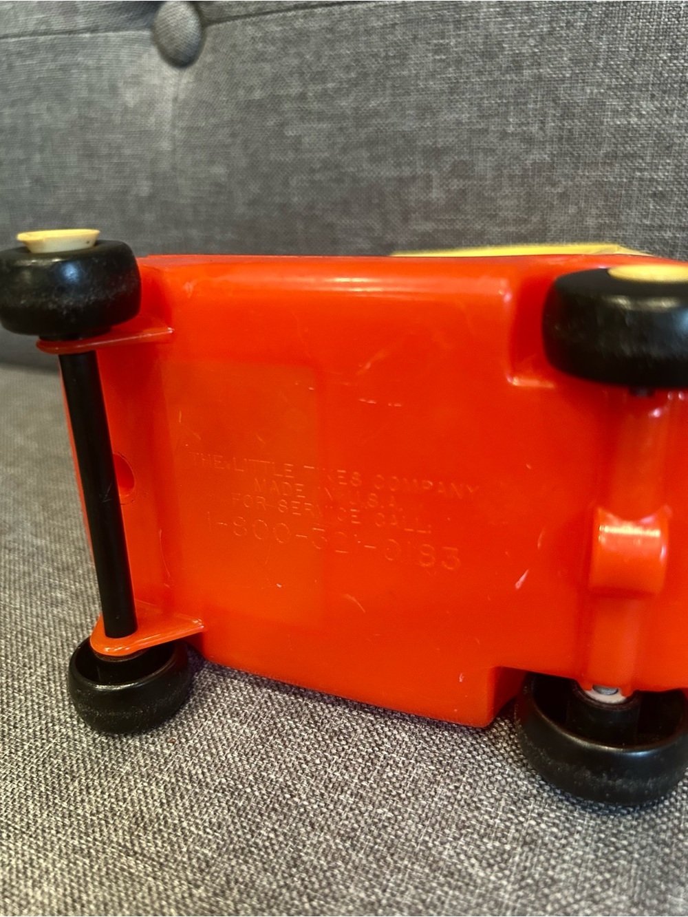 Vintage Little Tikes Cozy Coupe 6” Dollhouse Size Kids Mini Car Toy - Picture 7 of 9